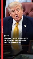 Governo Trump revoga visto de embaixadora brasileira nos Estados Unidos