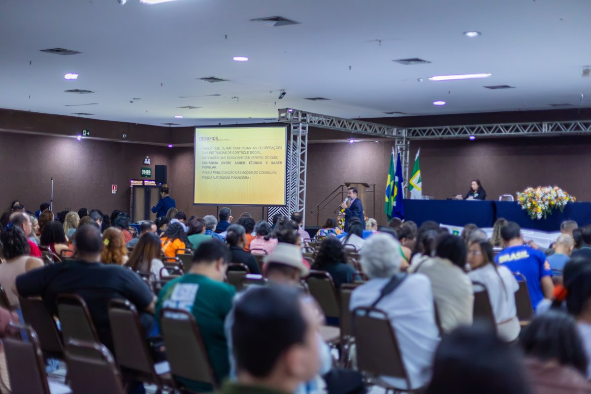 16ª Conferência Municipal de Saúde reúne mais de 740 participantes em Cuiabá para fortalecer o SUS