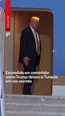 Escondido em caminhão: como Trump deixou a Turquia em voo secreto