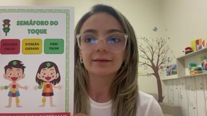 "Semáforo do toque": entenda exercício que ajuda a evitar violência sexual infantil