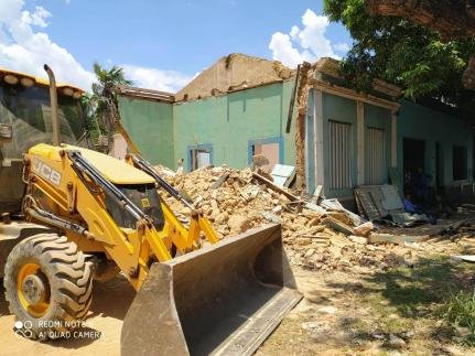 Casarão histórico de 150 anos na Rua São Joaquim é vendido e demolido em Cuiabá