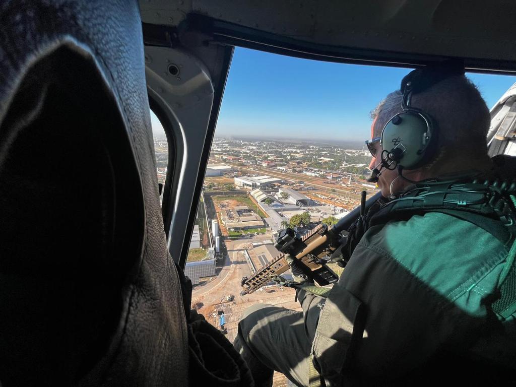 Operações aéreas do Ciopaer avançam 46% e ampliam suporte às forças de segurança em MT