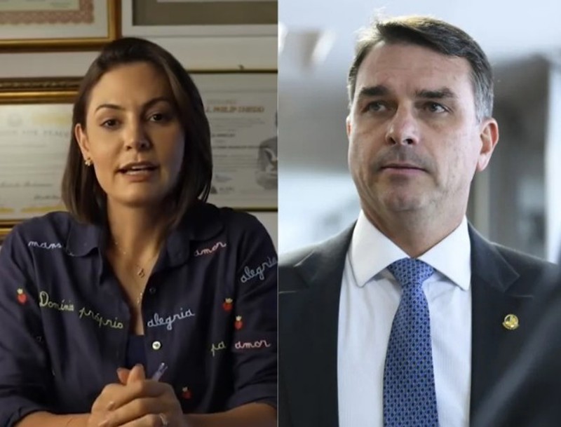 Pesquisa Genial/Quaest: Manifestação de paz entre Michelle e Flávio Bolsonaro tem aprovação de 59%