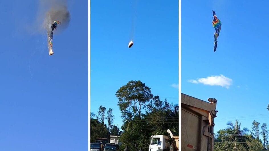 Piloto Evita Tragédia Maior em Queda de Balão em SC