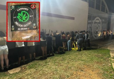 PM Interrompe Festa com Adolescentes e Uso de Álcool e Drogas na Entrada da UFMT