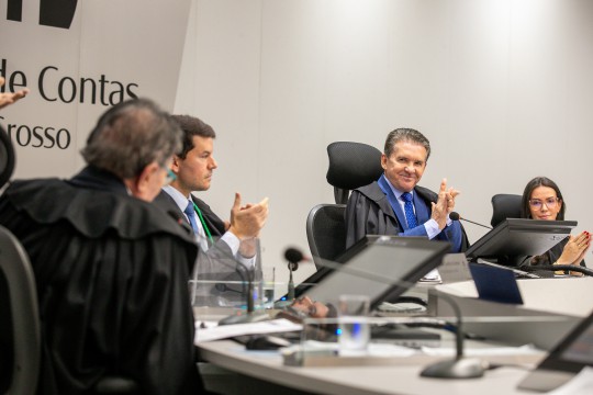 Por unanimidade, Sérgio Ricardo é reeleito presidente do TCE