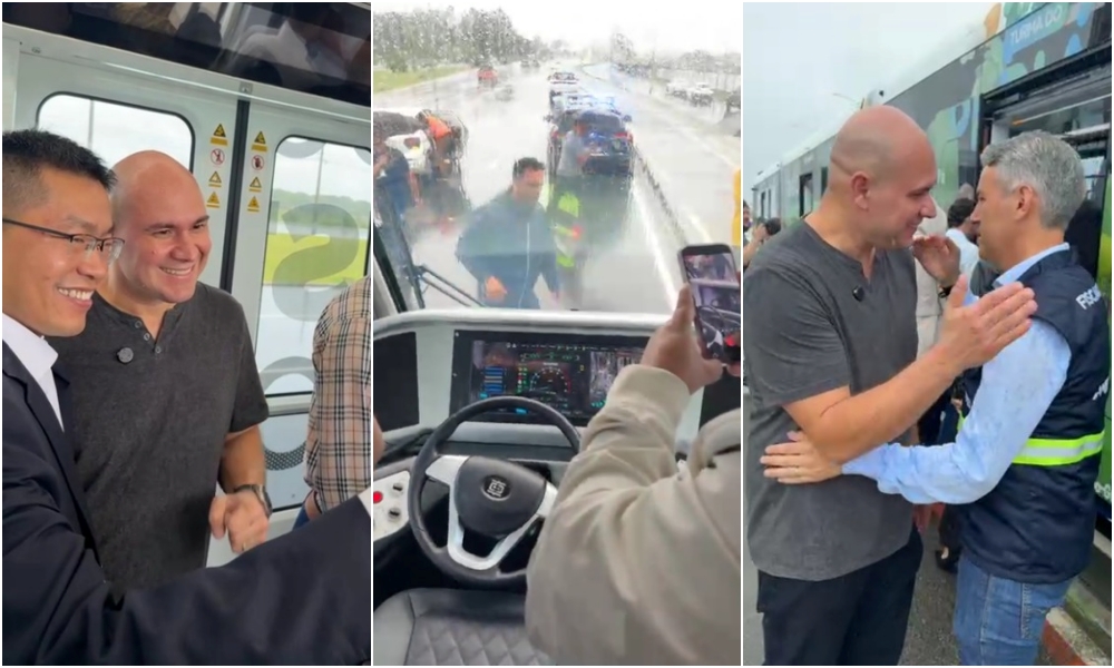 Prefeito de Cuiabá prestigia inauguração do BUD no Paraná