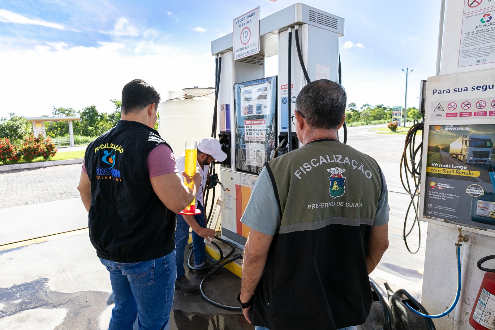 Procon Municipal inicia fiscalização em postos de combustíveis de Cuiabá e reforça proteção ao consumidor