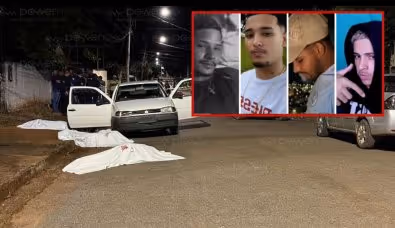 Quatro suspeitos morrem em confronto com a Patrulha Rural da PM em MT