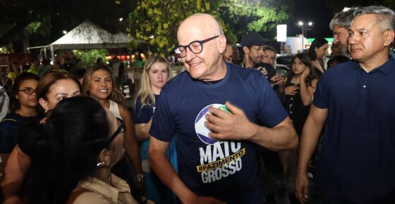 Reeleito, Pivetta promete cuidar de Mato Grosso e diz que Várzea Grande será prioridade