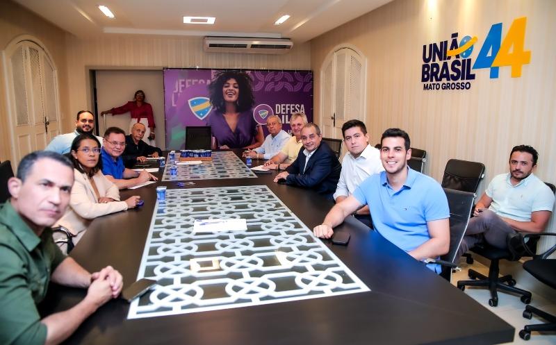 Reunião entre União Brasil e PP debate formação de chapas estaduais e federais