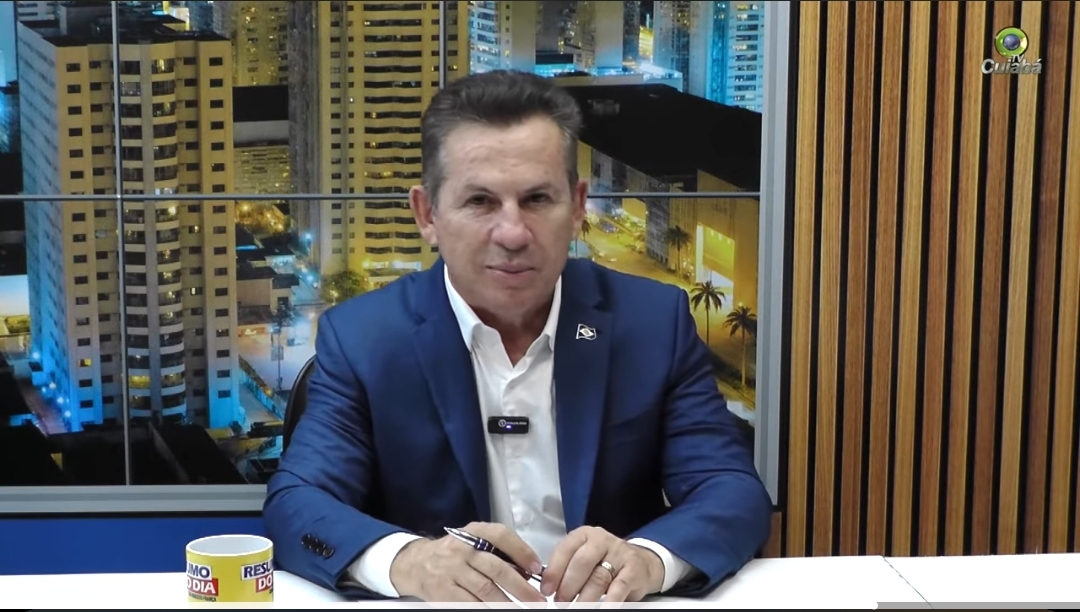 “Ser do União Brasil não garante meu apoio”, diz Mauro Mendes sobre Jayme Campos