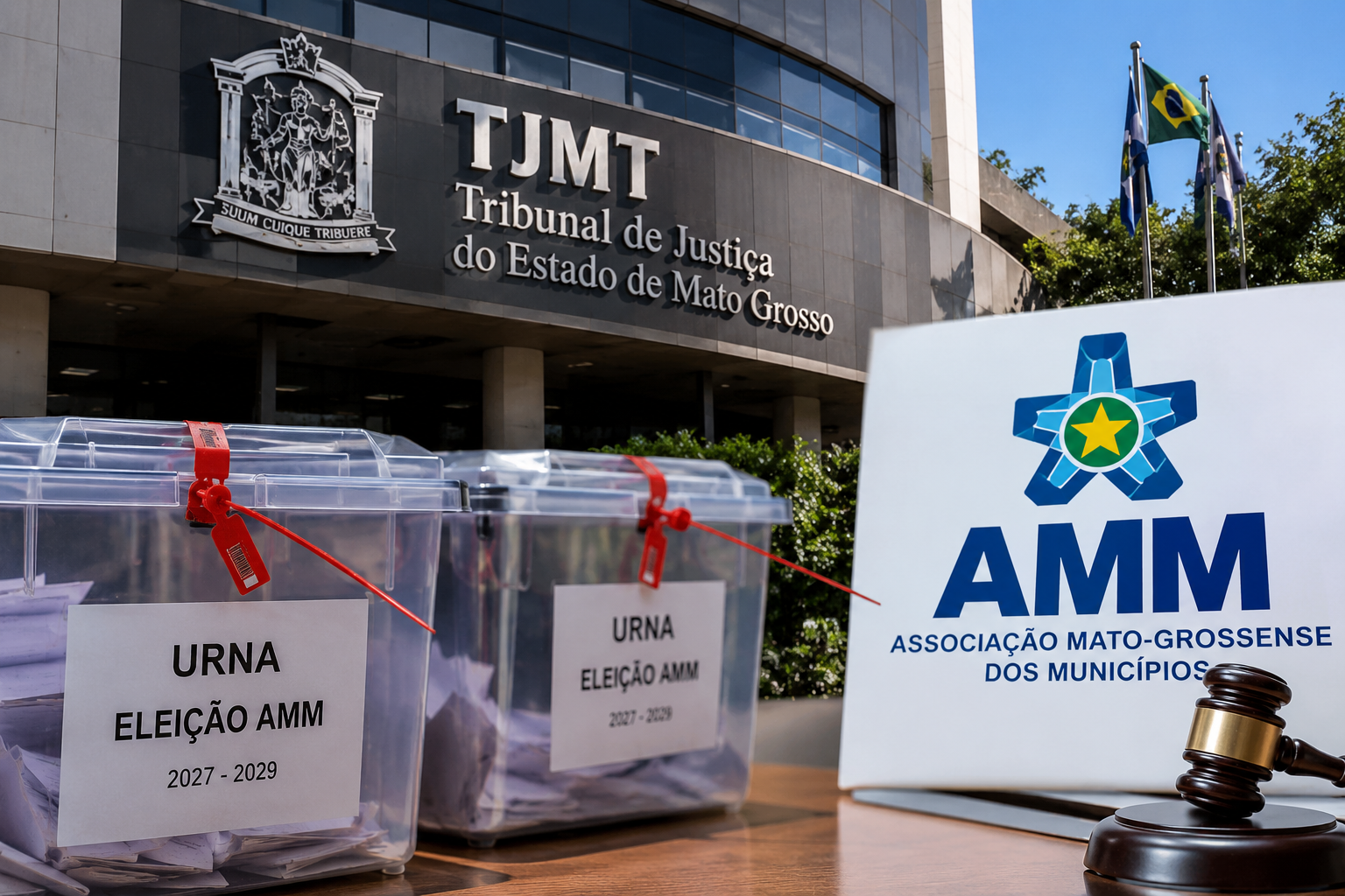 TJMT autoriza votação, mas impede contagem dos votos da AMM