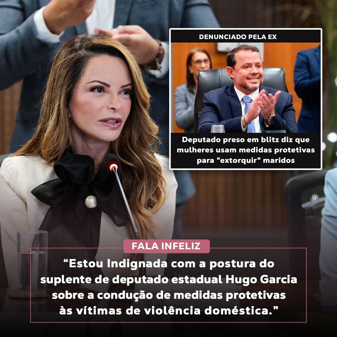 Virgina Mendes rebate comentário de deputado estadual sobre a condução de medidas protetivas